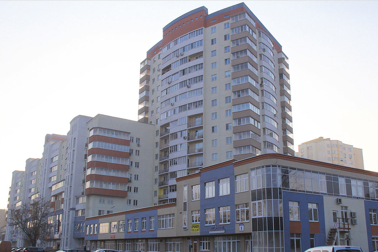 Комплекс жилых домов по ул. Олешева